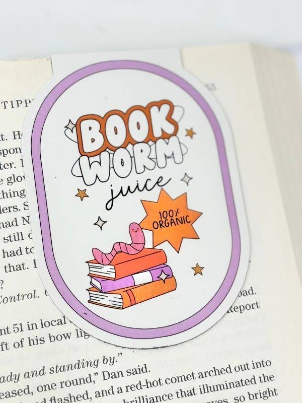 Marcador magnético Book Worm Juice para venta al por mayor de 1st Allie