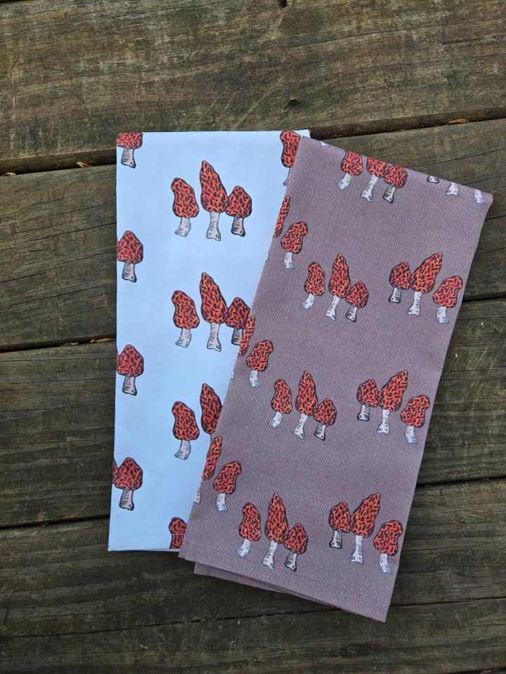 Morel Mushroom viskest for engroshandel hos Maple Moon Designs