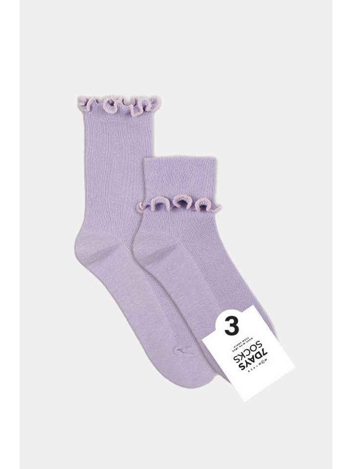 7DAYSSOCKS - Vendita all'ingrosso Calzini - Donna - Calzini da donna Crew Frill15