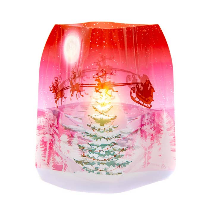 Modgy - Wholesale Christmas Decoration - Luminary - SleighingIt - Christmas Santa and his Reindeer2
