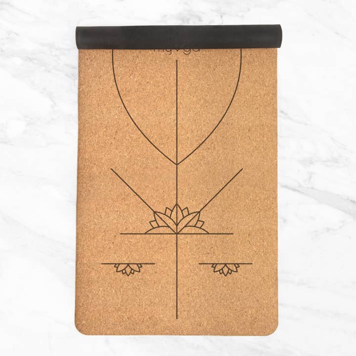 Myga Europe - Wholesale Yoga Mat - Extra large cork yoga mat - alignment mat