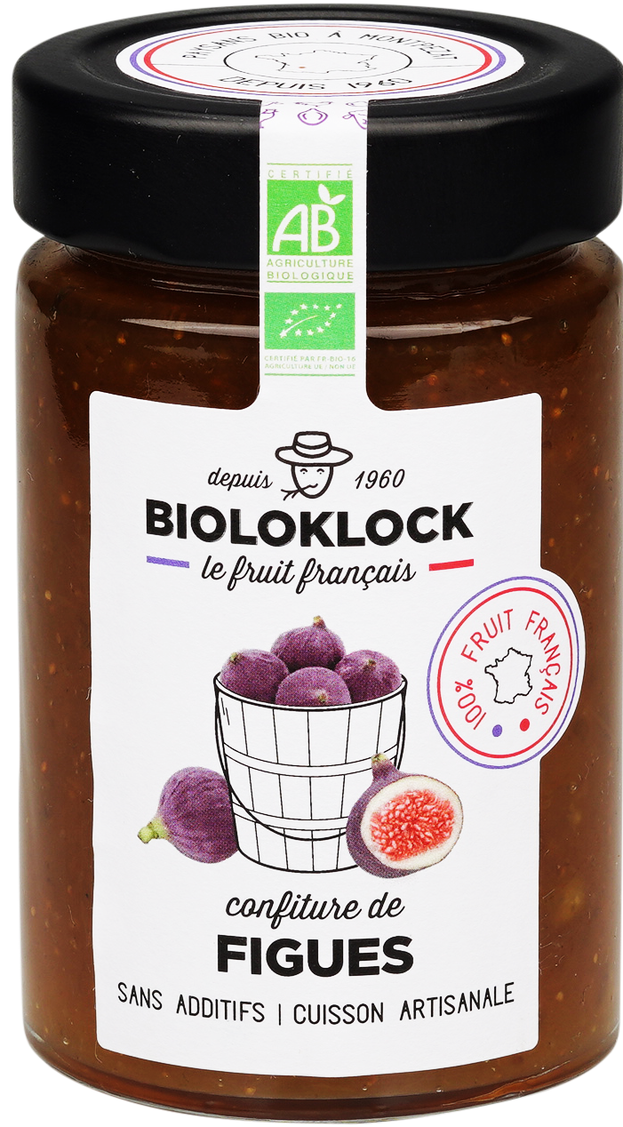 Bioloklock - Wholesale Jam/Jelly - Fig jam 230g0