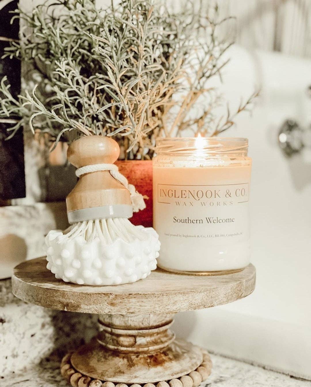 Inglenook & Co. - Wholesale Jar/Filled Candle - Southern Welcome Soy Wax Soy Candle Clean Appearance3