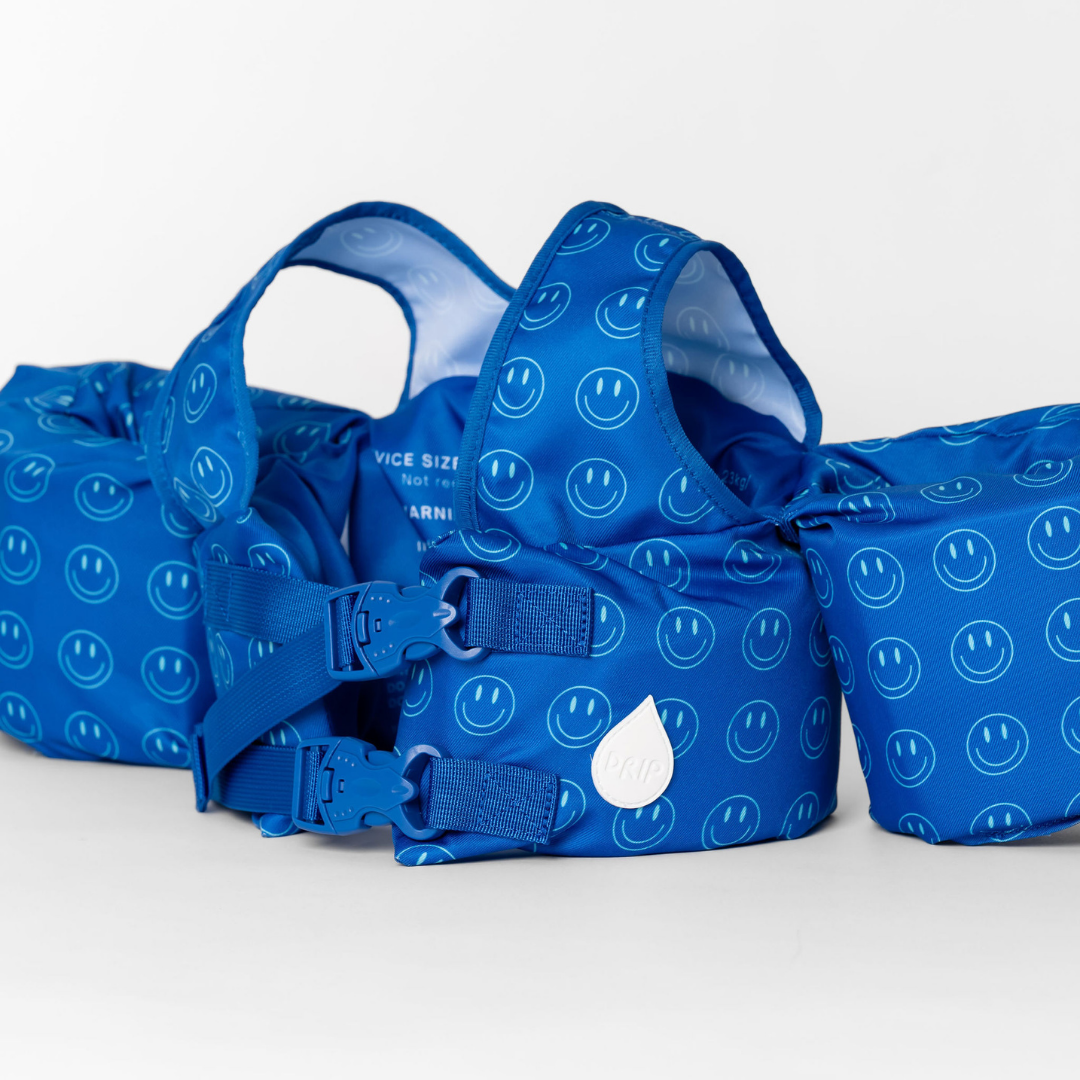 Drip Floats - Wholesale Beach/Pool Toy - Kids & Baby - All Smiles (Blue) Kids Float4