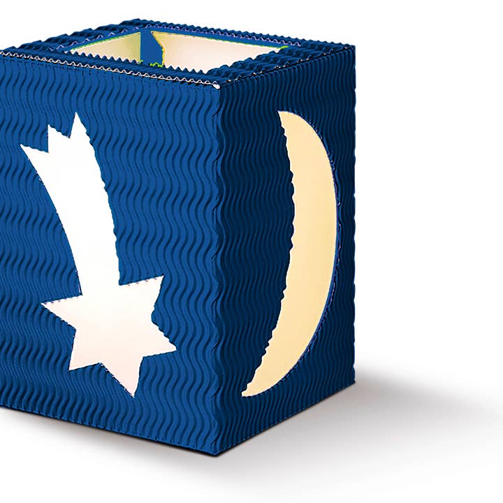 URSUS® / Buntpapierfabrik Ludwig Bähr GmbH & Co. KG - Wholesale Paper Lantern/Lamp - Decorative Lanterns "Moon & Stars" assorted4