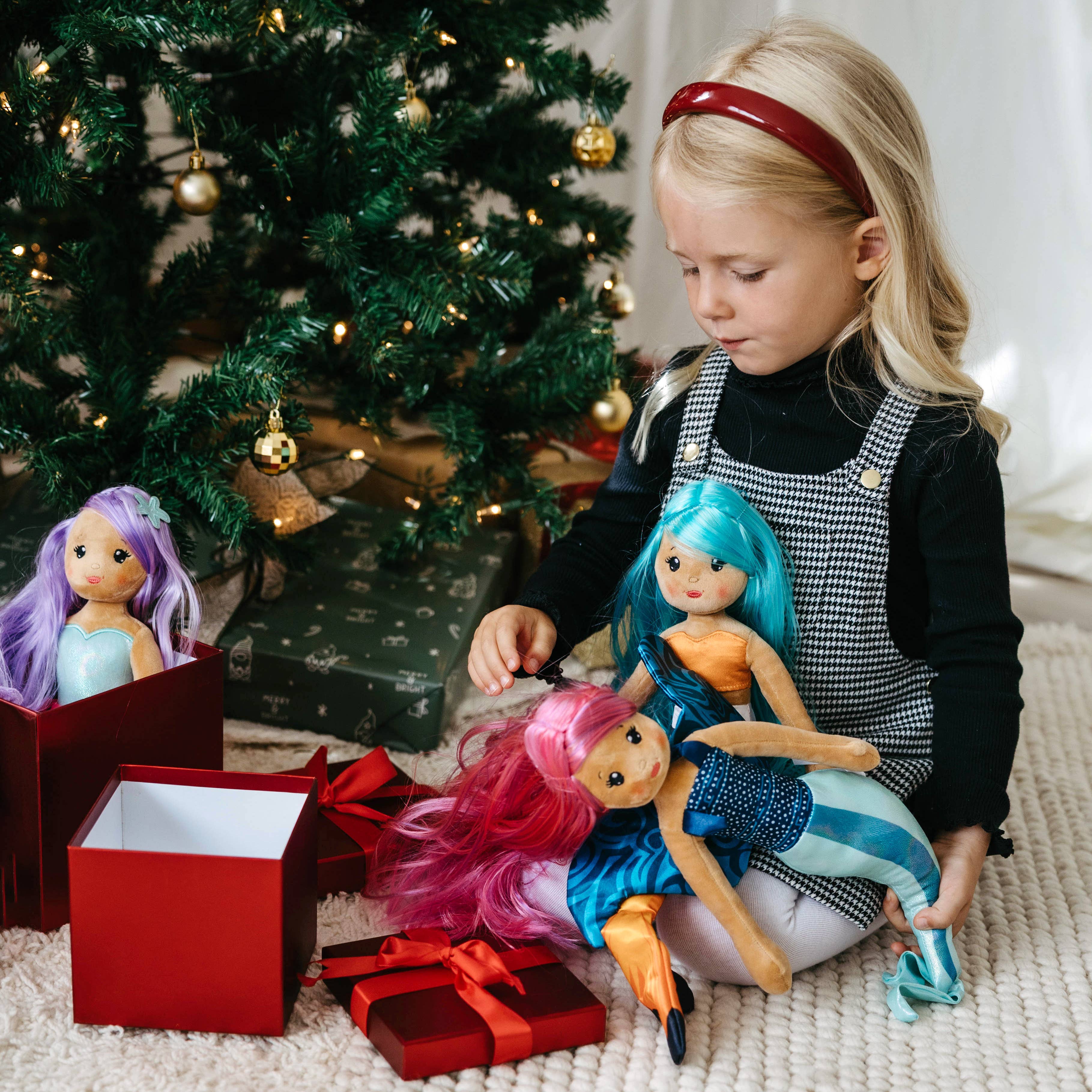 The Petting Zoo - Wholesale Stuffed/Plush Toy - Kids & Baby - Clownfish Mermaid 17" (43cm) 3