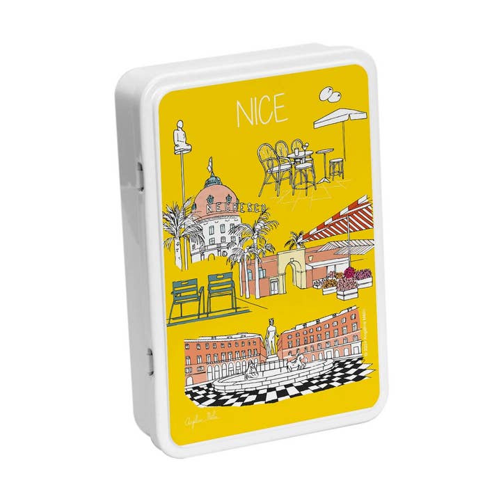 NICE flad sukkerkasse - Angéline Melin for engroshandel hos Printbox