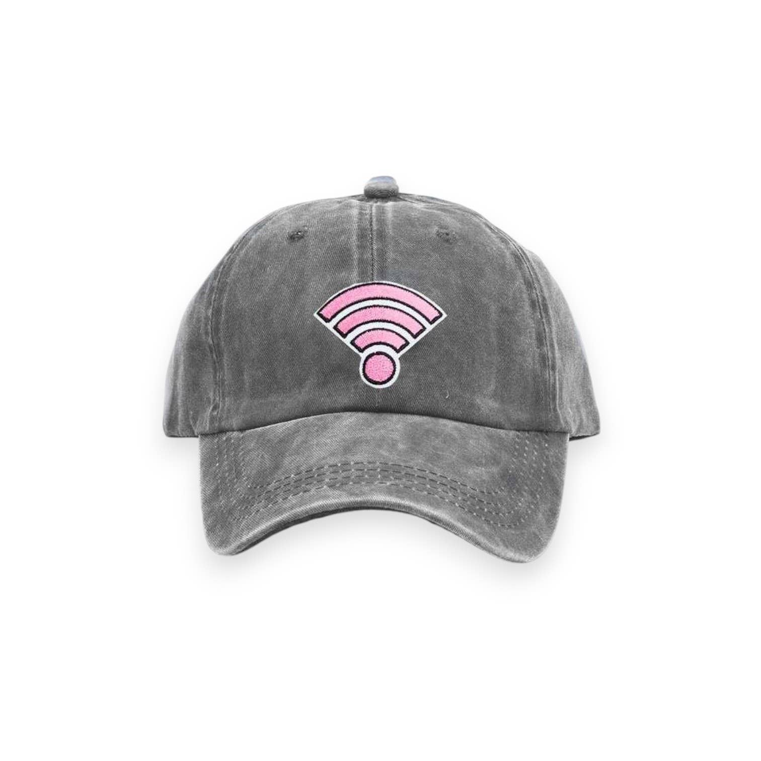 LA Jewelry Plaza - Wholesale Baseball Cap - Women's - Wifi Iconic Patch Vintage Cotton Cap8