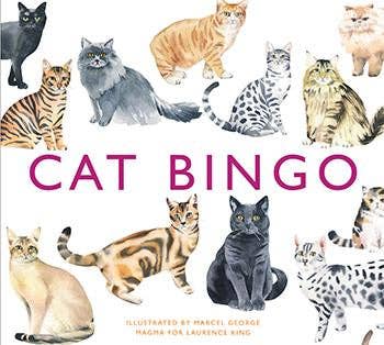 Chronicle Books - Wholesale Board Game - Cat Bingo