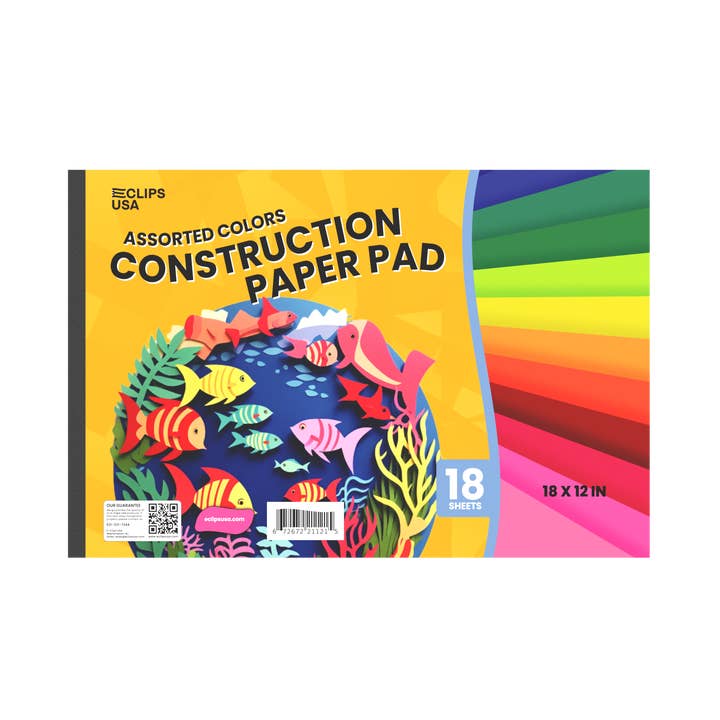 Bloc de papier à dessin 18x12 po – 18 feuilles – 48 ensembles pour la vente par Eclips USA