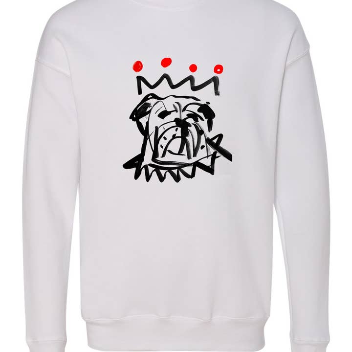 The Red x Black Adult Sweatshirt for wholesale by Stadium Shoppe & Co