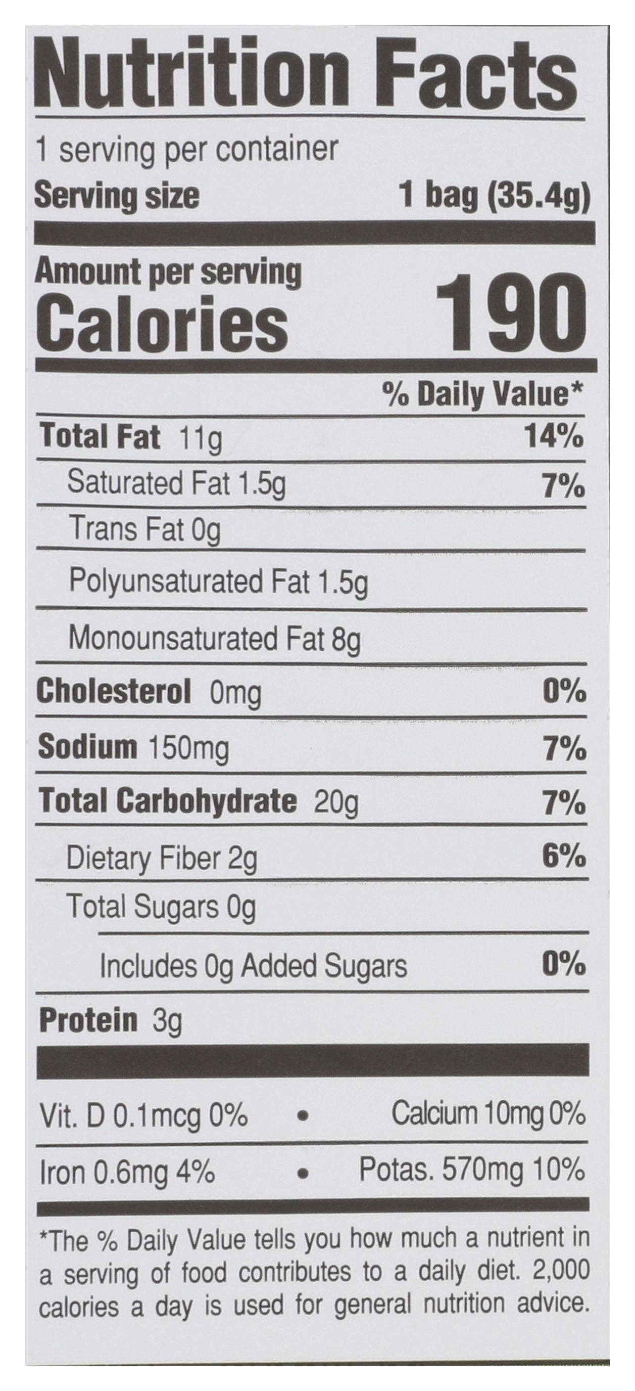 Everyday Supply Co - Wholesale Chips - BOULDER CANYON POTATO CHIP AV0CADO OIL - Case of 552