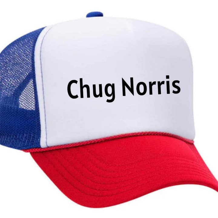 Gorra Chug Norris Trucker para venta al por mayor de Inappropriate Trucker Hats