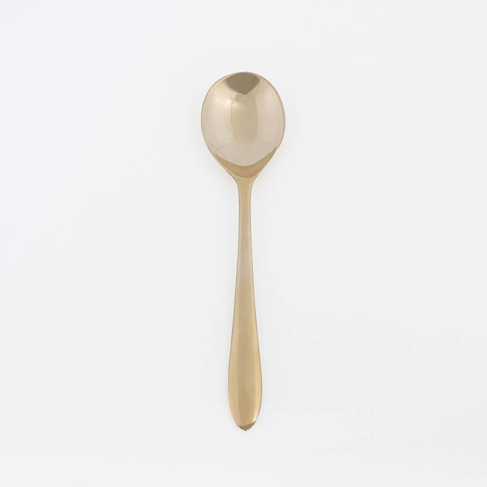 shesay – wholesale Serveringsredskap – BRASS salladsserveringssked lämplig för festscener0