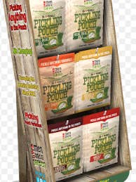 Expositor en forma de bolsa de 100 unidades para venta al por mayor de Two Men and a Garden