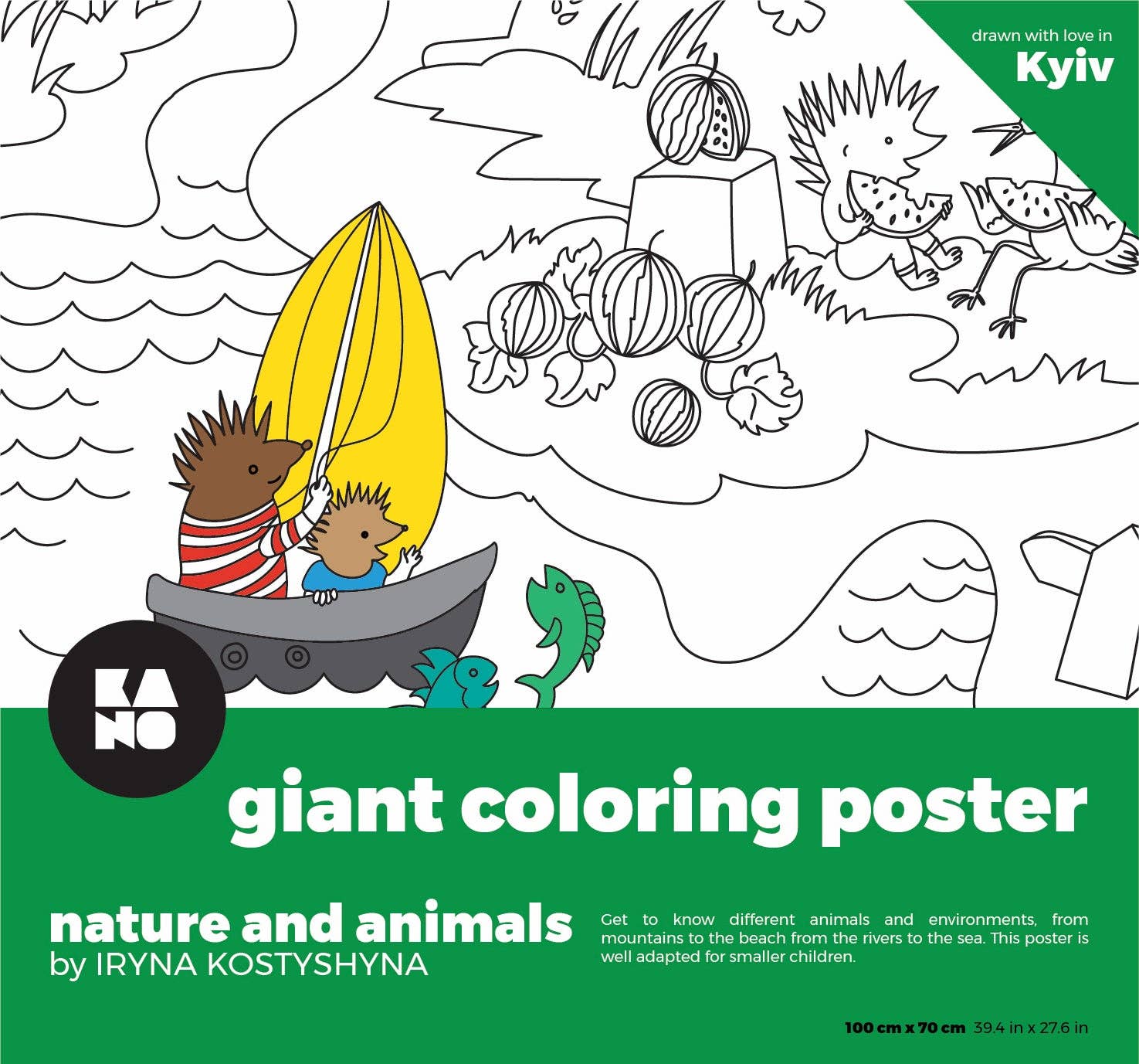 KANO editions - Wholesale Coloring & Activity Book - Kids & Baby - Nature And Animals5