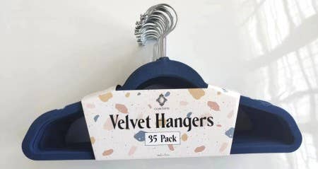 Concepts In Time - Wholesale Clothes Hangers - Concepts 35pk Space-Saving Velvet Hangers – Premium Grip10