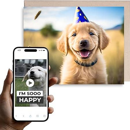 Magic Greetings - Wholesale Birthday Card - Happy Dog | Magic Birthday Card