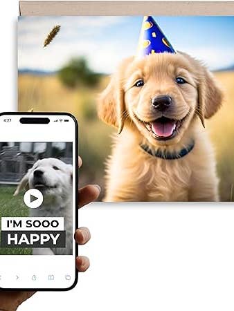 Happy Dog | Magic Birthday Card
for wholesale by Magic Greetings