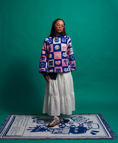 Karepango – Engroshandel Pullover - Unisex – SHINYUU: Tykt strikket jacquard-pullover1