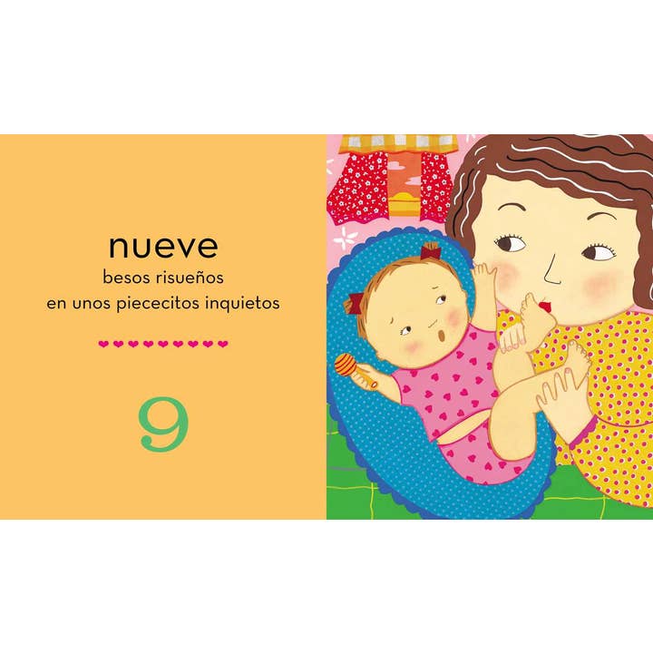 Simon & Schuster - Wholesale Book - Kids - A contar besitos (Counting Kisses) by Karen Katz