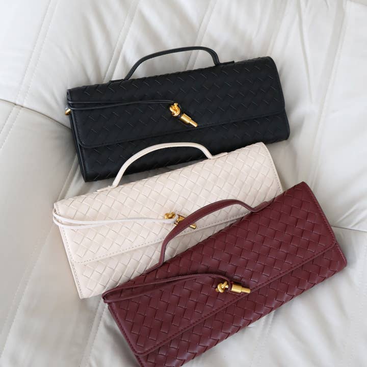 Angels Whisper Accessories - Wholesale Clutch bag – women's - Paloma Clutch Bag in Black6