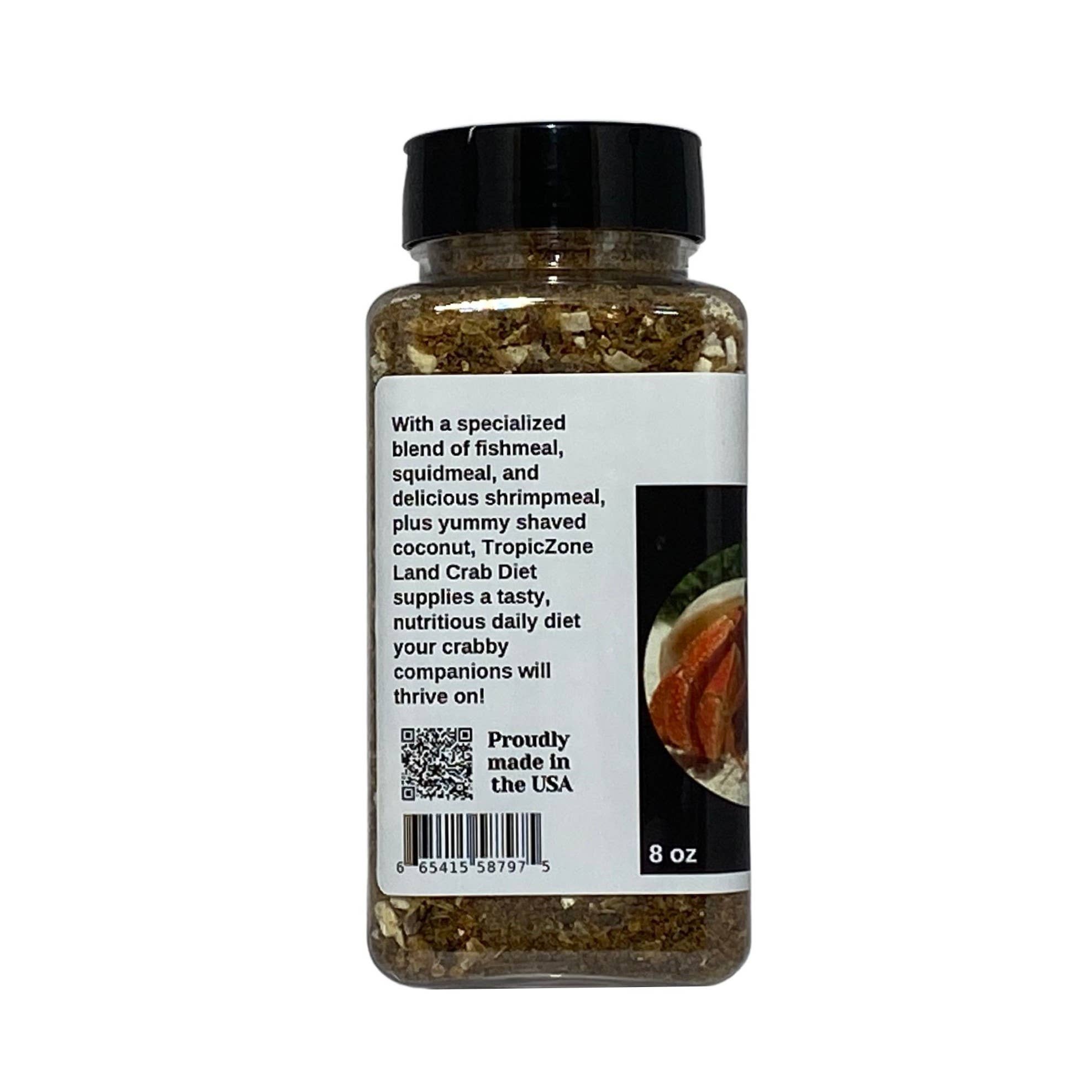 TropicZone - Vente Nourriture – hors chat et chien - Régime de performance pour crabe terrestre TropicZone1