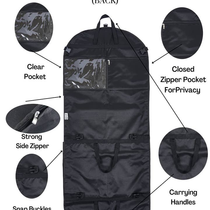 Kendall Country - Wholesale Garment Bag - Unisex - 52" Waterproof Garment Bag (no Accessory Pouch)