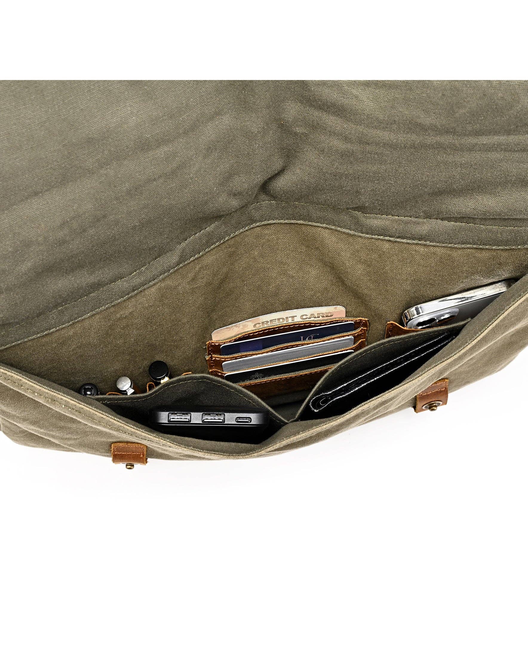 TSD Brand – wholesale Briefcase – Unisex – Valley Oak Canvas Brief Bag13