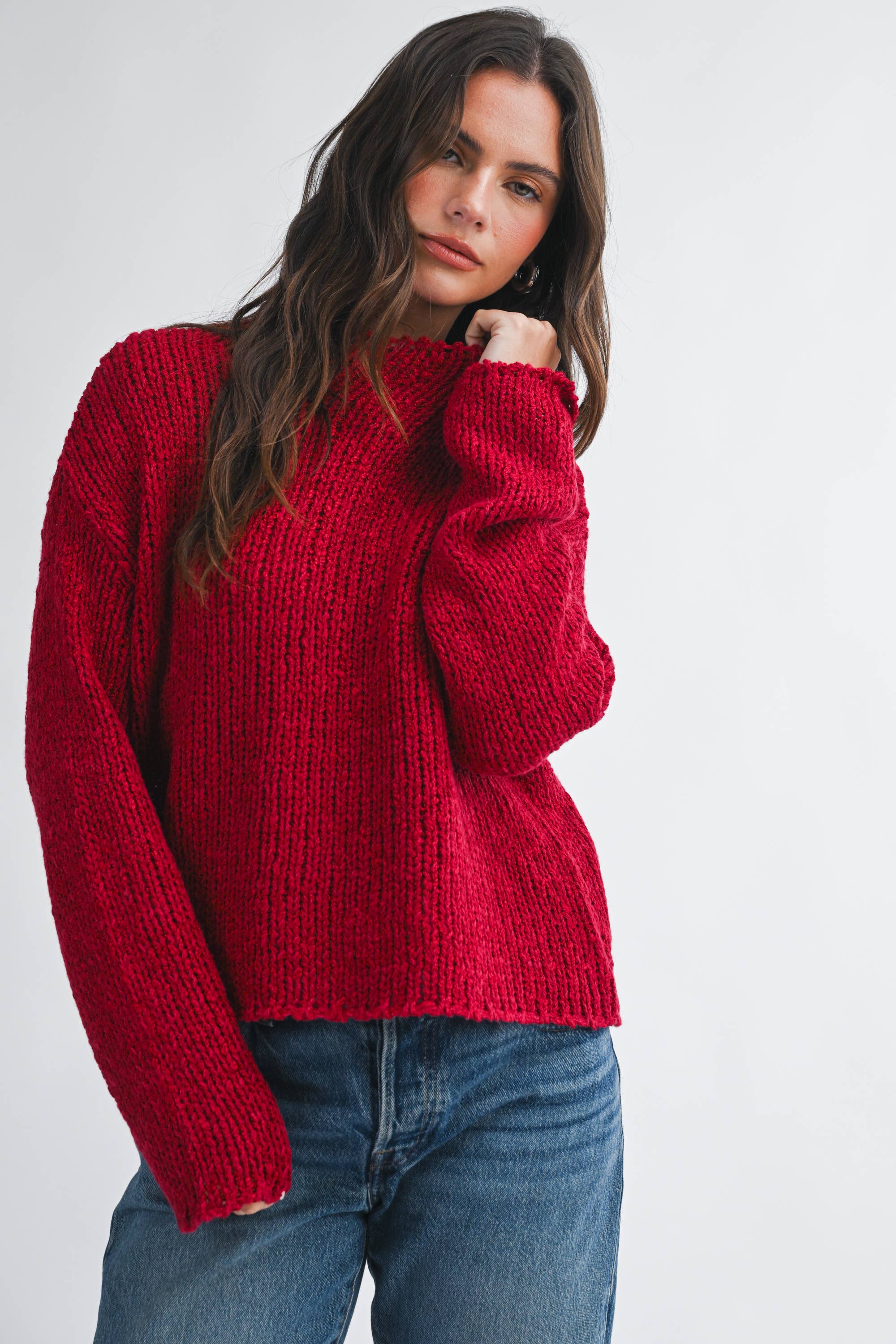 AEMI + CO - Wholesale Knit Sweater - Women's - 3108CK Irma Sweater 639