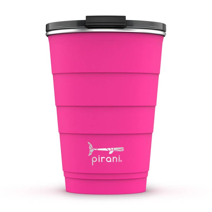 Insulated Stackable Tumbler 16 oz - Dragon Fruit Fuchsia for wholesale by Pirani Life