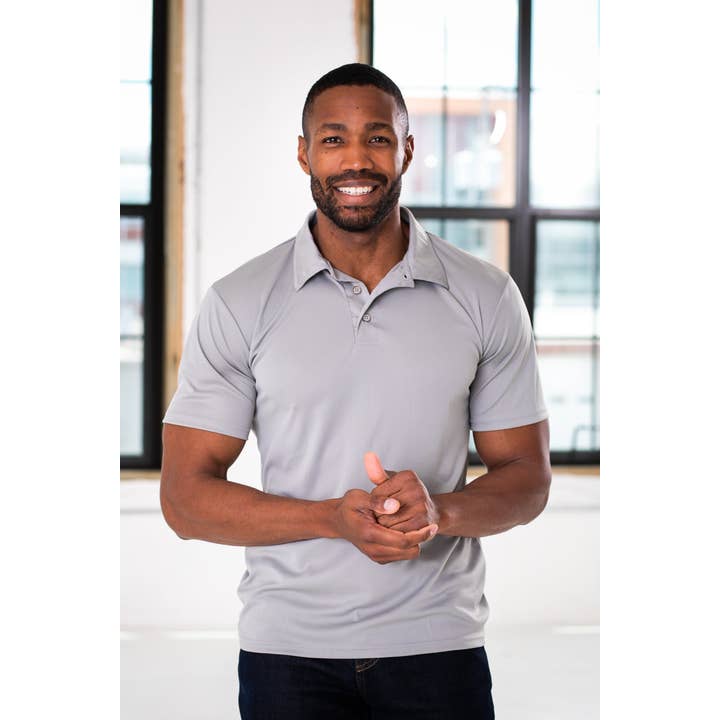 GOEX Apparel - Wholesale Polo - Men's - Unisex Polyester Polo3