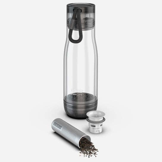Zoku - Wholesale Tea Strainer/Infuser - Glass Core Bottle & Tea Infuser