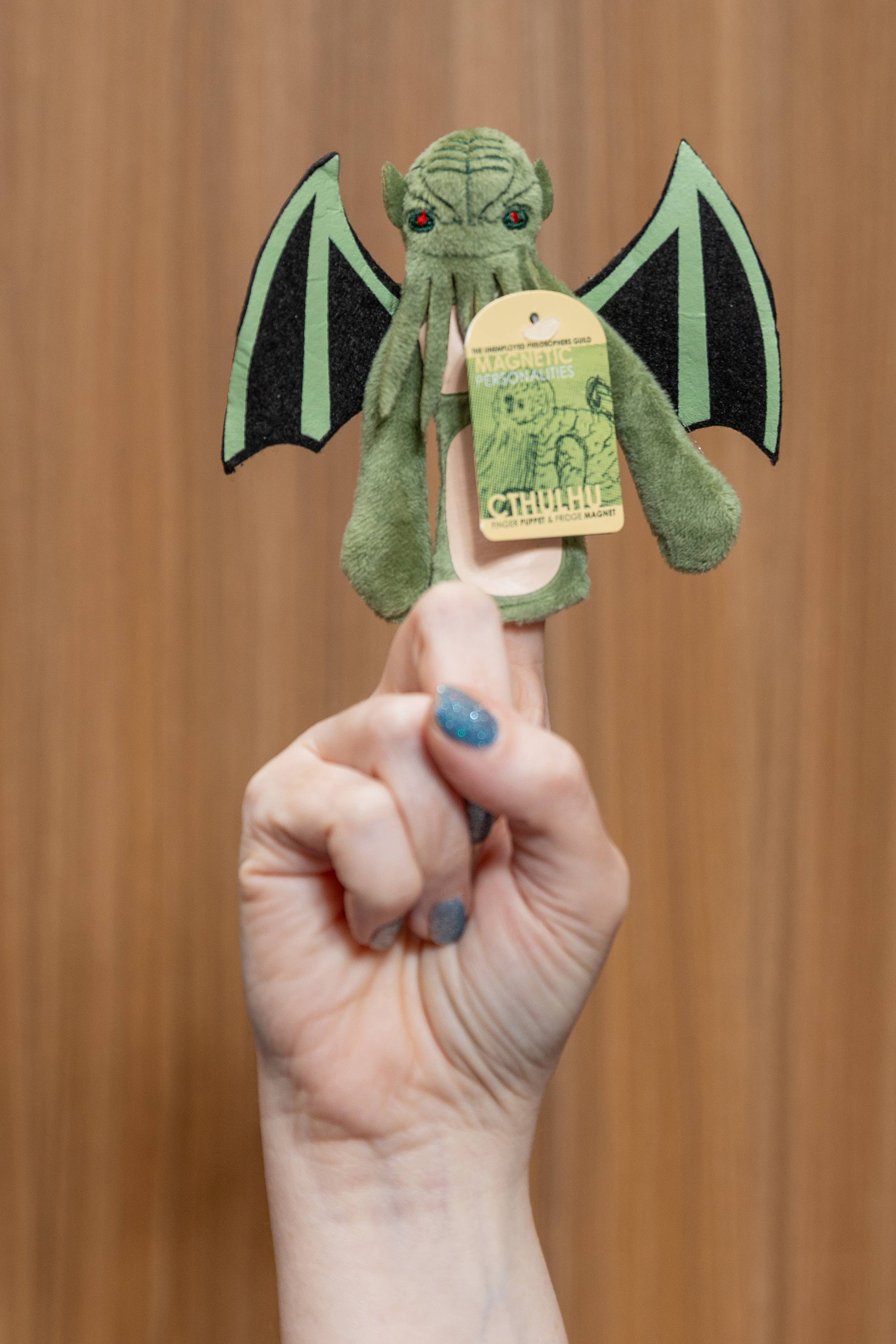 Unemployed Philosophers Guild - Wholesale Finger Puppet - Kids & Baby - Cthulhu Finger Puppet1