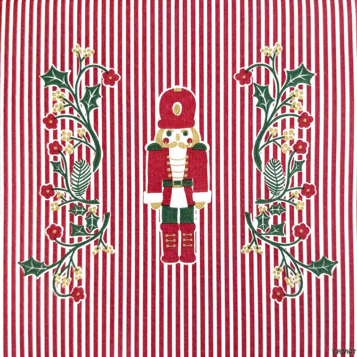 Trendy Table - Wholesale Disposable Napkin - Nutcracker Napkin1