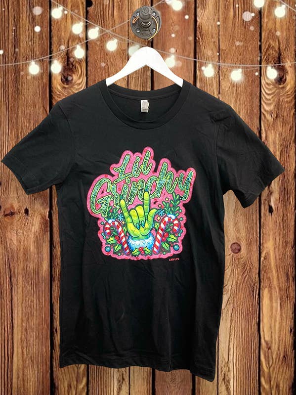 BC DTF LIL GRINCHY TEES, TSHIRTS, T-SHIRTS, CHRISTMAS for wholesale by L&B Life