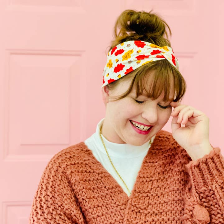 Junque Food Headband Hair Accessories – Großhandel Fashion-Stirnband – Damen – Twist-Stirnband - Pfau
