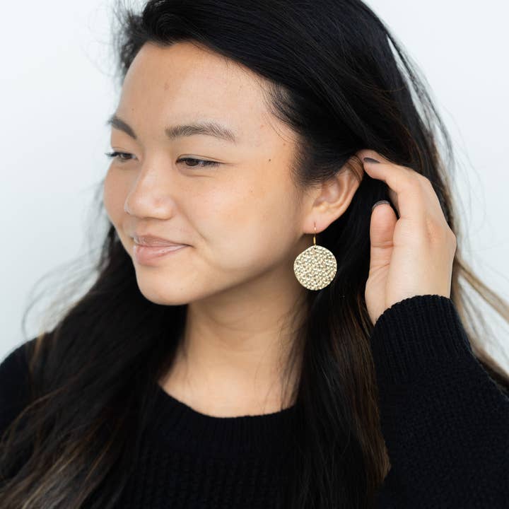 Spiffy & Splendid - Wholesale Dangle Earrings - Lucia Earrings - Gold // Jewelry, Classic, Staple3