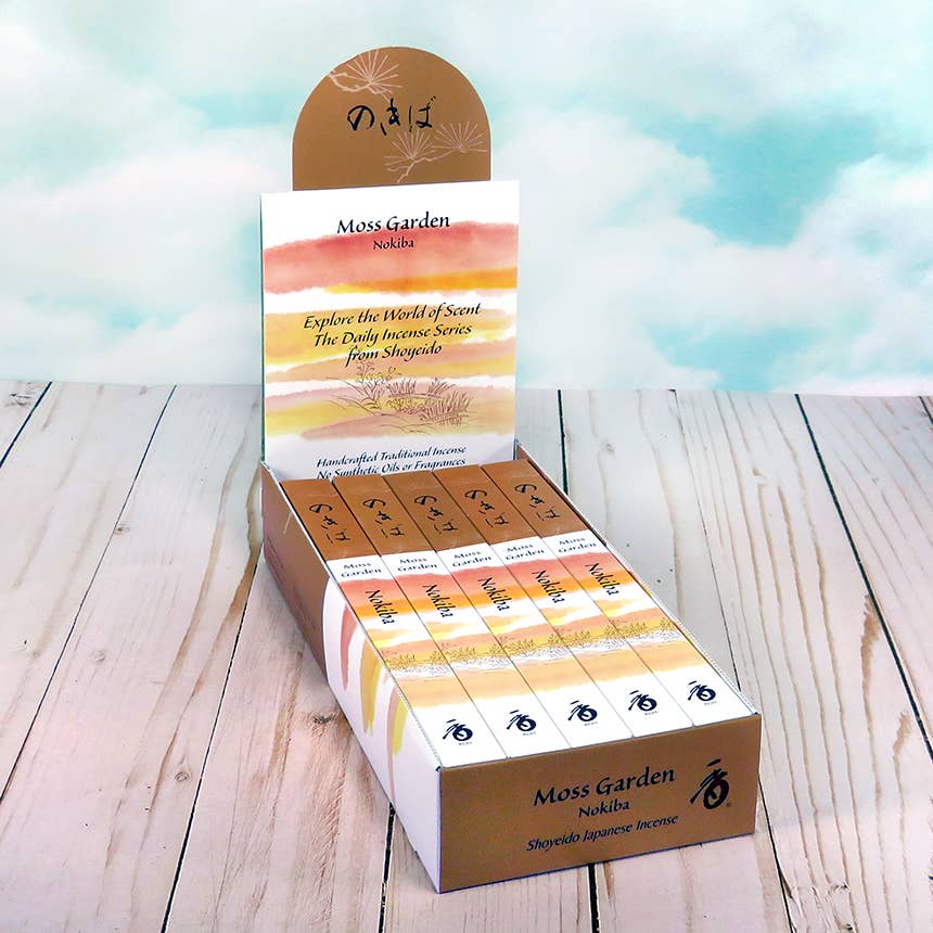 Shoyeido Incense – wholesale Incense – Nokiba - Moss Garden1