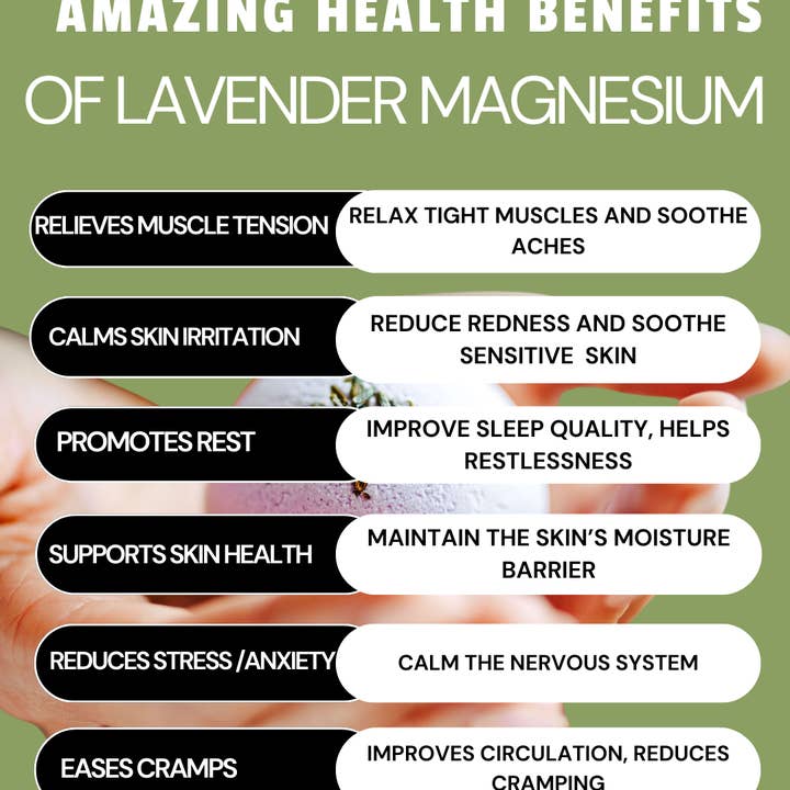 Blakely, Bath, & Co, LLC - Wholesale Pain Relief Spray/Cream - Lavender Magnesium Oil Spray - Fast-Absorbing Relief for Stress, Cramps & Restless Legs2