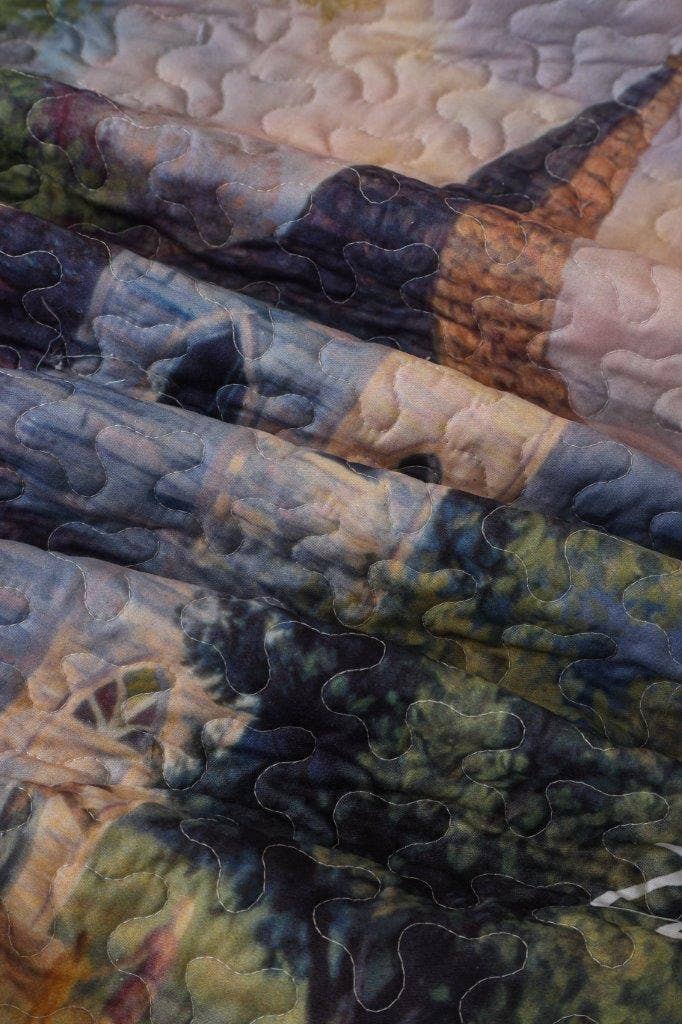 Duke Imports - Vendita all'ingrosso Plaid - "Beati Coloro che Piangono" Coperta Trapuntata Ispiratrice1