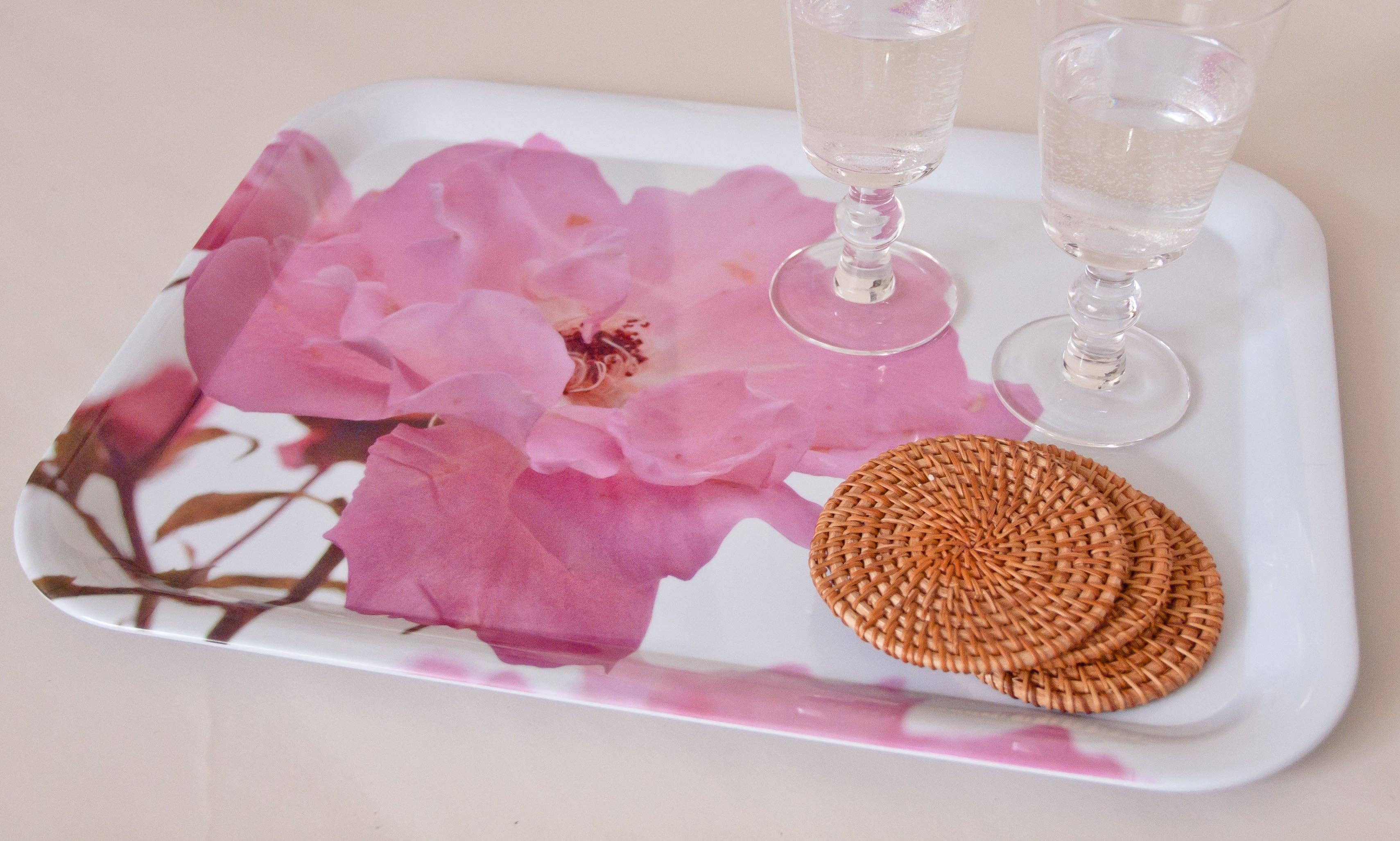 Gregory Dennis Design - Wholesale Decorative Tray - Tray - Rose1