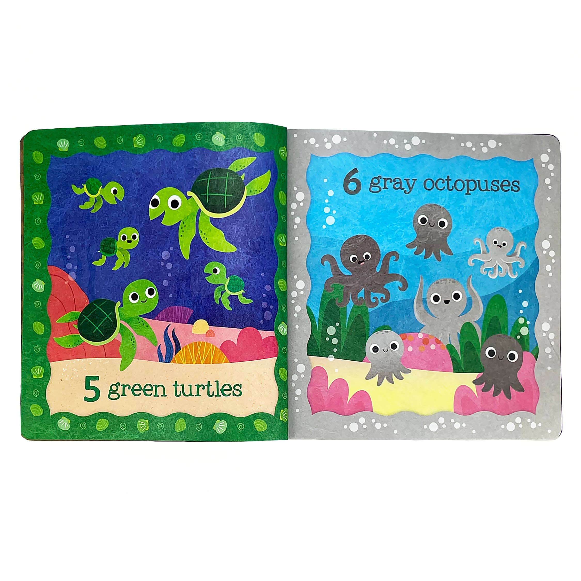 Cottage Door Press - Wholesale Baby & Toddler Book (0-2) - Counting Colors in the Sea (Tuffy Teether Indestructible)3