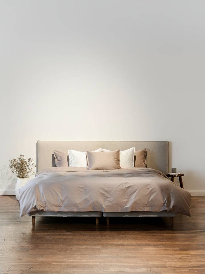 Duvet Cover Set Taupe for wholesale by Read The Label