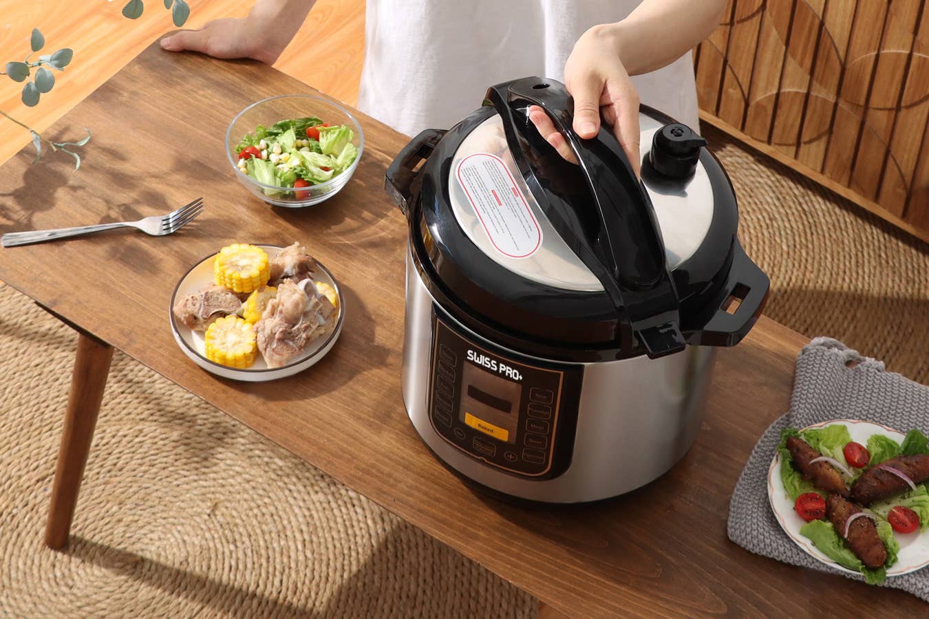 Swiss Pro+ – wholesale Kitchen appliance – Electric Pressure Cooker 1000W 6L10