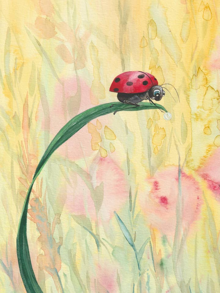 Reach 5”x7” Notecard for wholesale by Katie Crawford Art