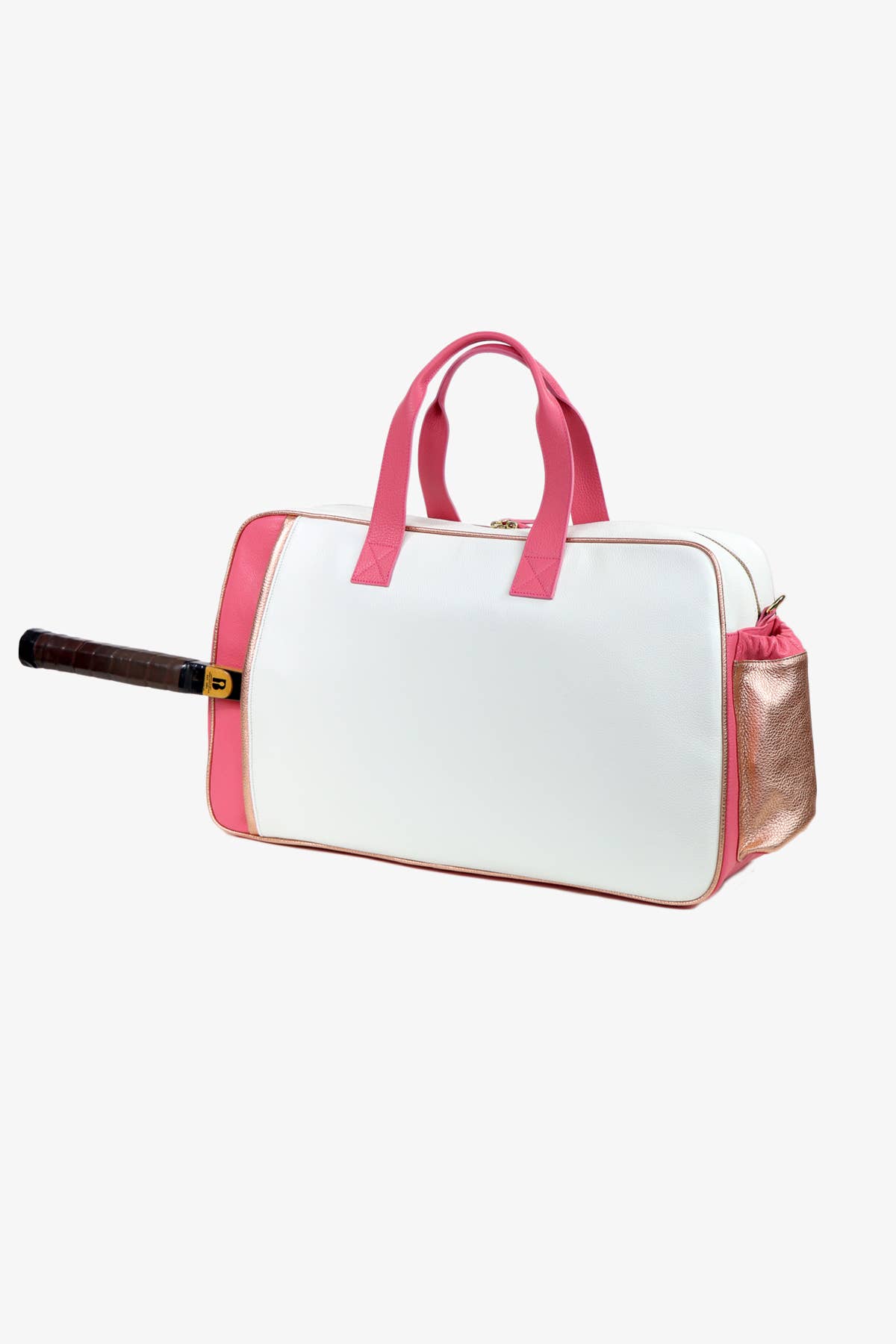 Terrida – wholesale Duffelväskor – Unisex – Sport duffelväska med läder rackethållare8