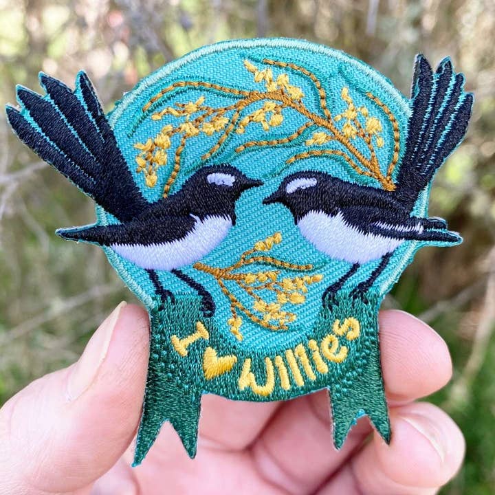Bridget Farmer Printmaker - Wholesale Patch - I Love Willies Embroidered Patch7