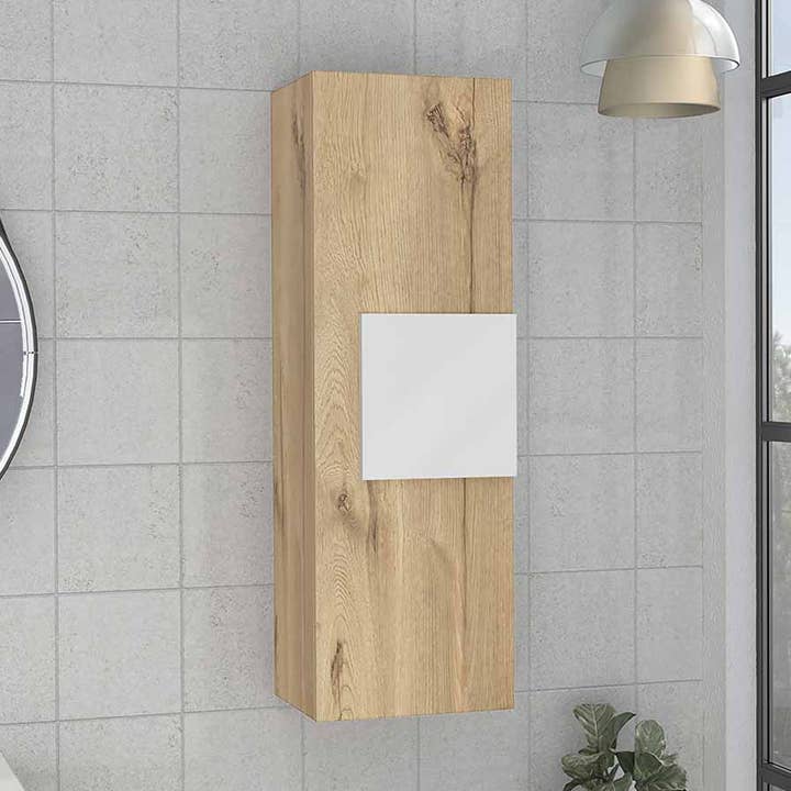 Vanguard Medicine Cabinet White Light Oak for wholesale by TUHOME FURNITURE
