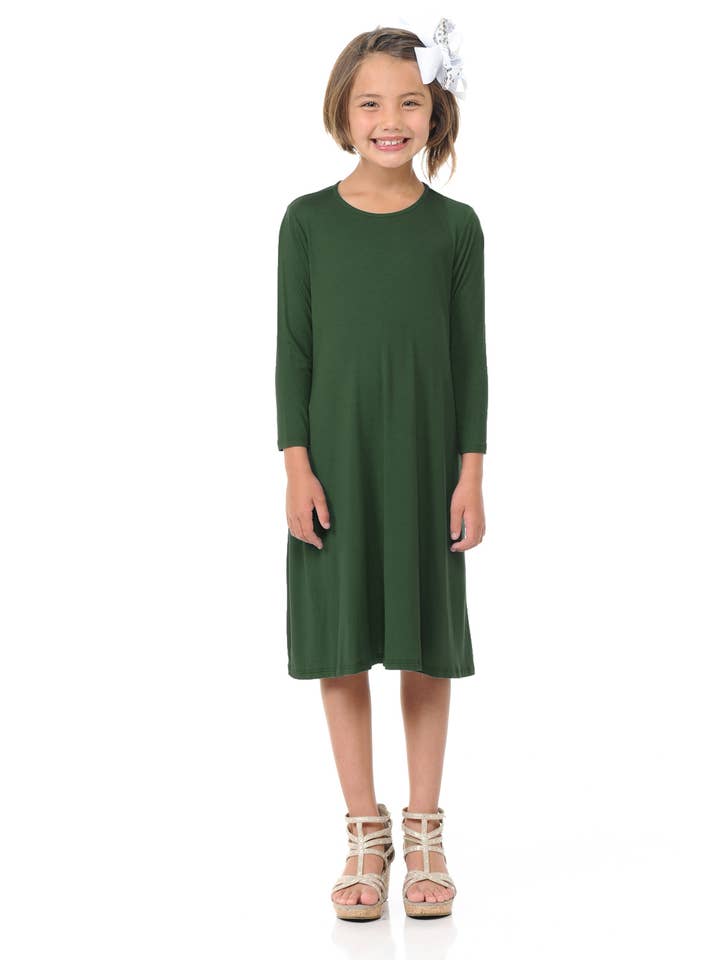 Allium - Wholesale Dress - Kids - Trapeze Dress6